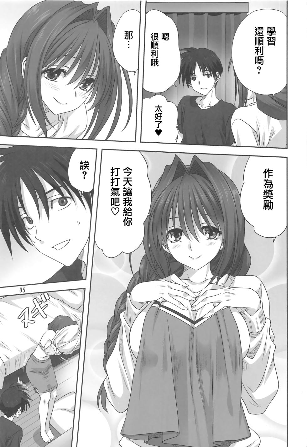 [Mitarashi Club (Mitarashi Kousei)] Akiko-san to Issho 28 (Kanon)[Chinese] [无毒汉化组] - Page 4