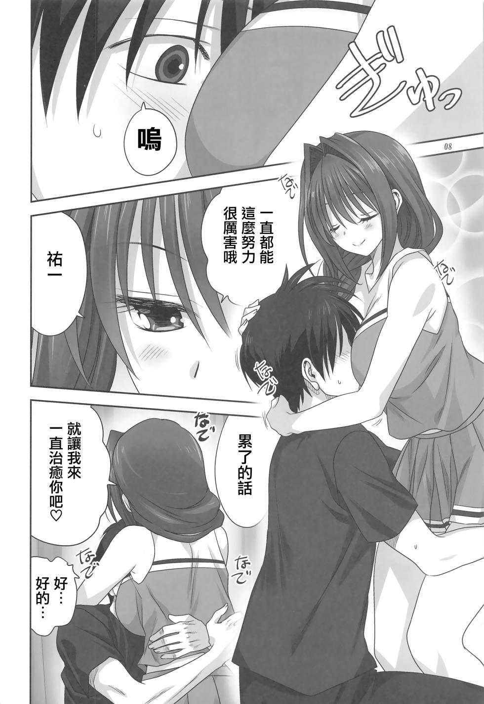 [Mitarashi Club (Mitarashi Kousei)] Akiko-san to Issho 28 (Kanon)[Chinese] [无毒汉化组] - Page 7