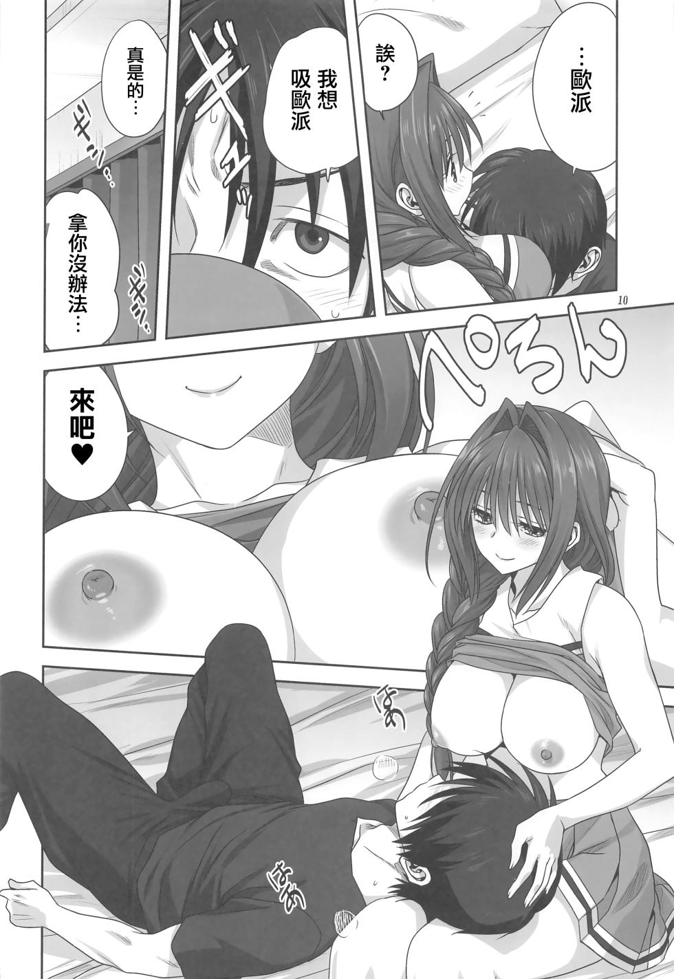 [Mitarashi Club (Mitarashi Kousei)] Akiko-san to Issho 28 (Kanon)[Chinese] [无毒汉化组] - Page 9