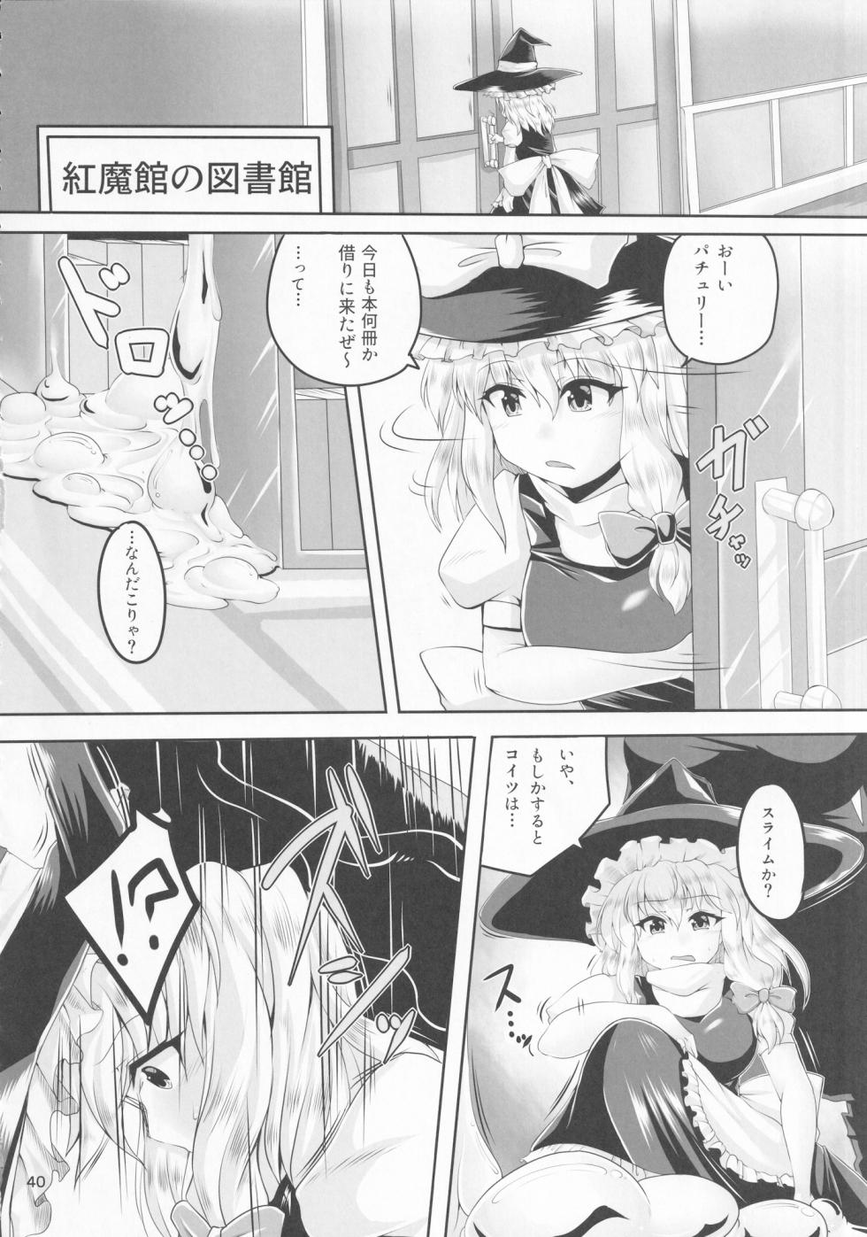 [Gotakichi's Entitled 2-base hit! (Various)] Touhou Chakui Bukkake Goudou (Touhou Project) - Page 39