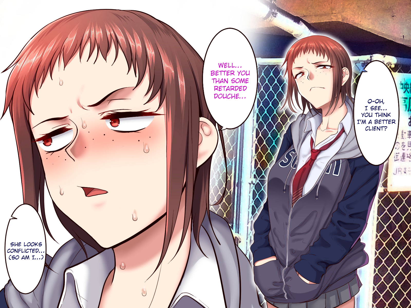[B.B.T.T. (Yamamoto Zenzen)] Gakuen Suppo Nikki 2 Sobakasu InCha Yoshida Hen | School Prostitution Journal 2 Freckled Introvert Chapter [English] {brolen} - Page 17