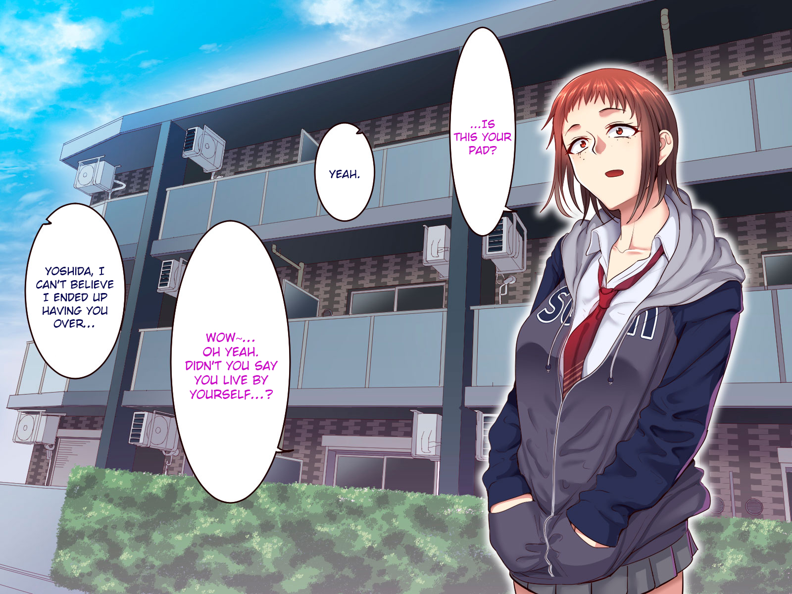 [B.B.T.T. (Yamamoto Zenzen)] Gakuen Suppo Nikki 2 Sobakasu InCha Yoshida Hen | School Prostitution Journal 2 Freckled Introvert Chapter [English] {brolen} - Page 18