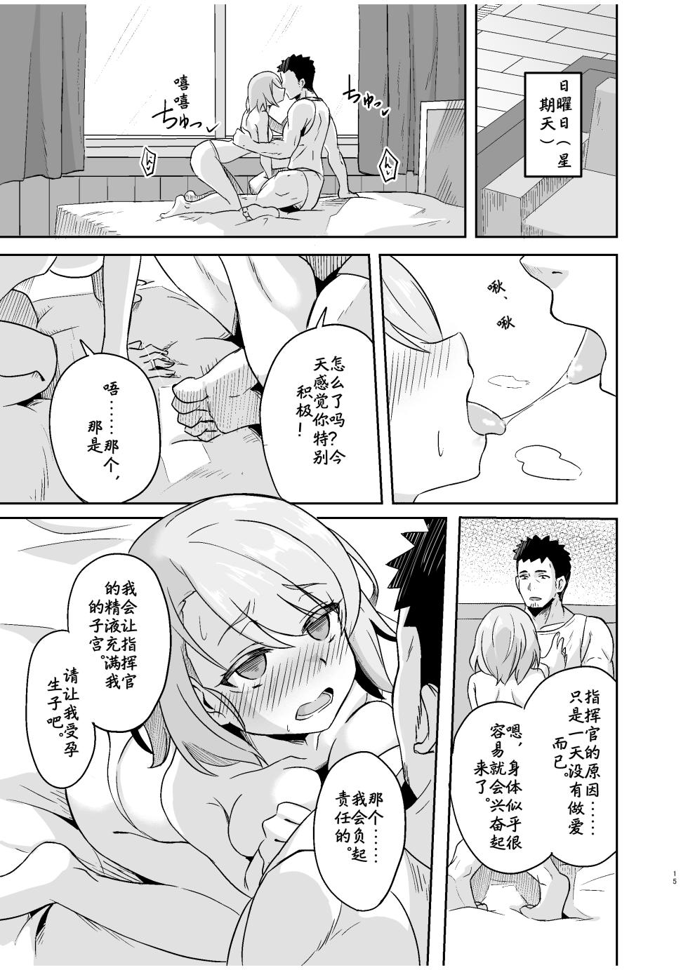 [Arukaseya (Arkas)] Niimi-chan Kozukuri Kyouka Shuukan!! (Azur Lane) [Chinese] [Digital] - Page 15