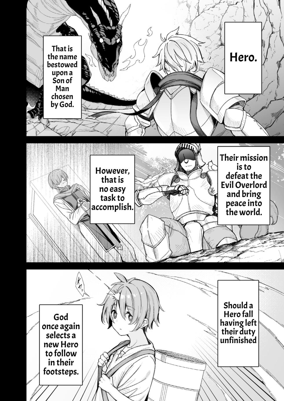 [Torinosu (Shingo.)] The Hero Is Weak And Worrisome, So God Commanded A Nun To Procreate With Him | Yuusha-sama ga Yowakute Fuan na node Kami wa Sister ni Tanetsuke Koubi o Meijimashita [English] [Fantasy Primer] - Page 3