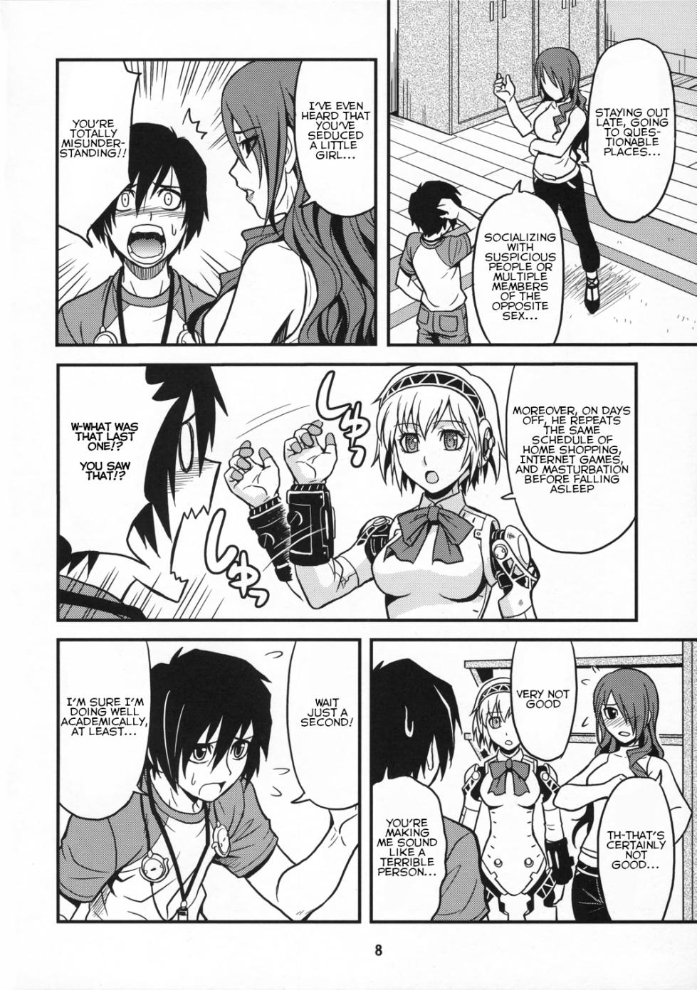 (C71) [Junpuumanpandou (Hida Tatsuo)] Noble Maiden (Persona 3) [English] [QazzyzzaQ] - Page 7