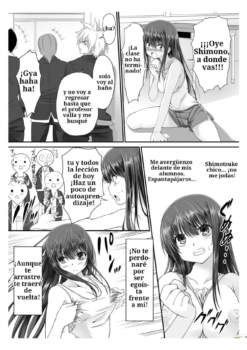 Tennyuu Danshikou no Kiraware Kyoushi ga Jotai Keshitara1 (Spanish) - Page 9