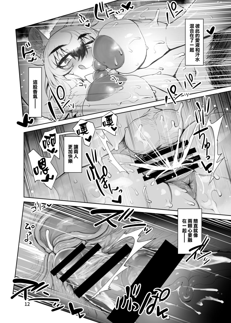 [Hermit9 (Anchors)] Sono Kaori ni Tsutsumarete (Kemono Friends) [Chinese] [臭鼬娘漢化組] [Digital] - Page 12