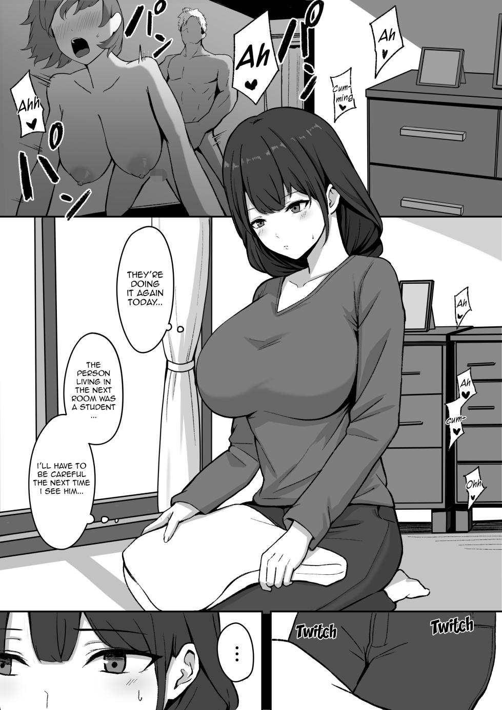 [Shirasudon] Seiso Hitozuma, Rinjin ni Netorareru | A Neat Married Woman Gets Stolen by Her Neighbor [English} - Page 3