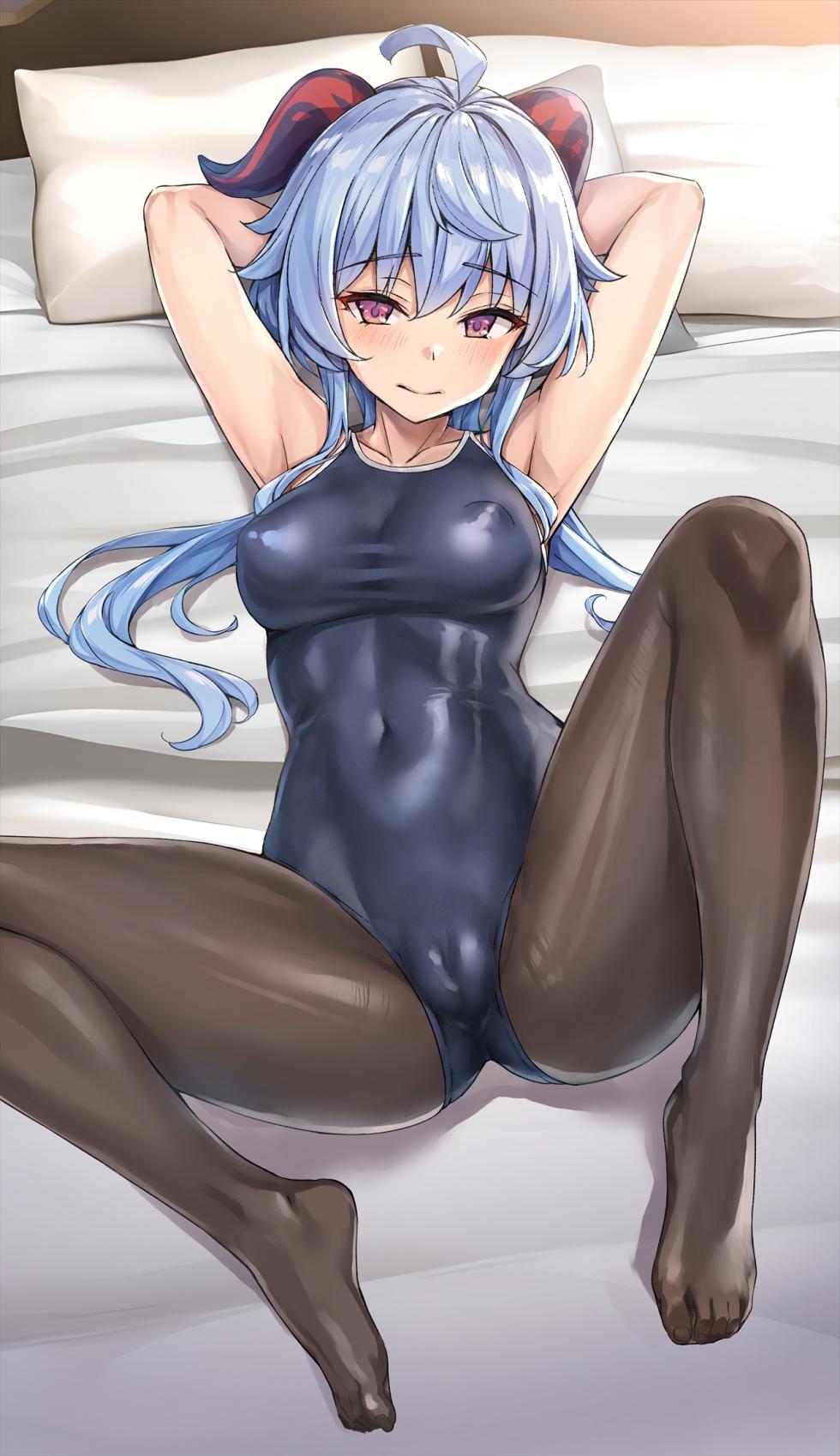 [Kotatsu] Sukumizu Tights Ganyu (Genshin Impact) - Page 6