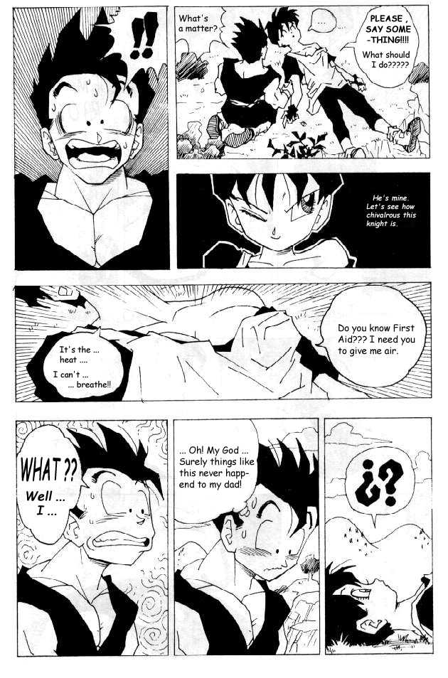Videl Learns To Fly And Son Gohan Learns To... (Dragonball) [English] - Page 3