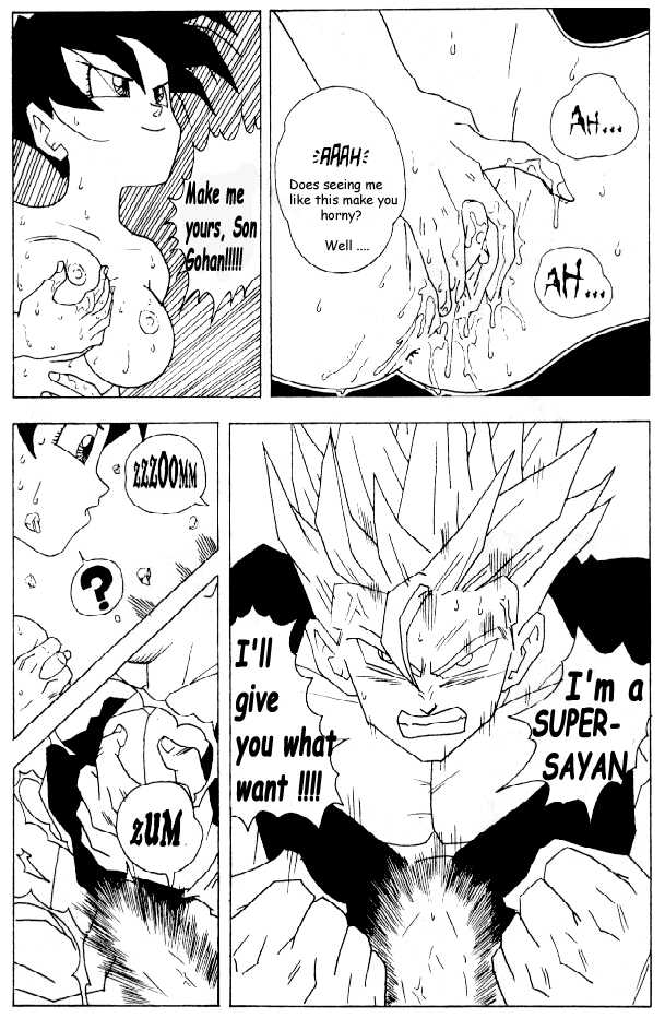 Videl Learns To Fly And Son Gohan Learns To... (Dragonball) [English] - Page 6