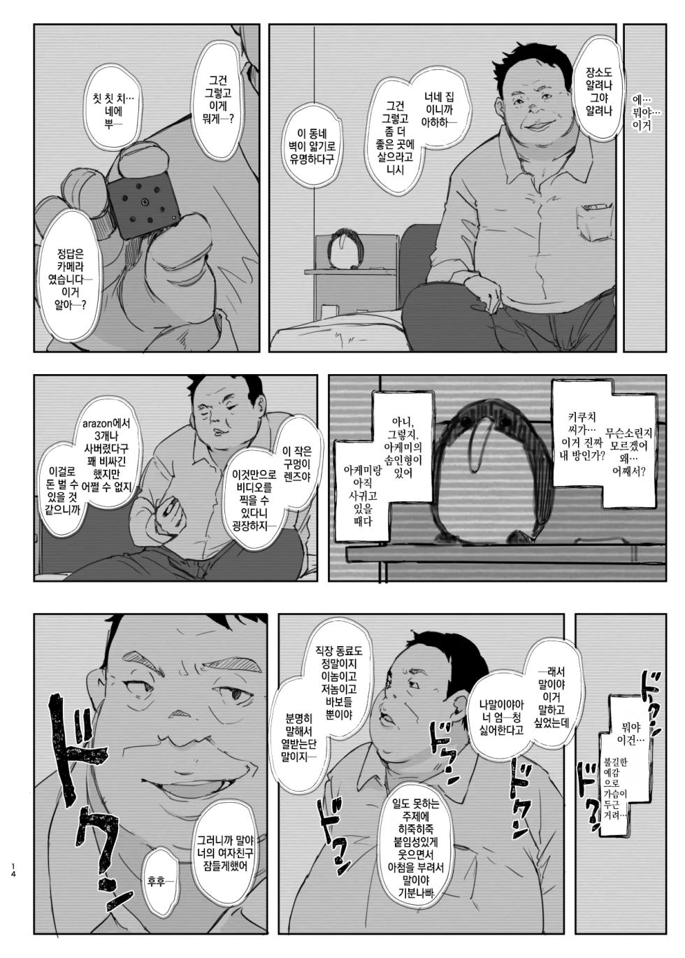 [Arakureta Monotachi (Arakure)] Kimi no Kanojo Yokatta yo. Meganekko NTR Tanpenshuu [korean] - Page 13