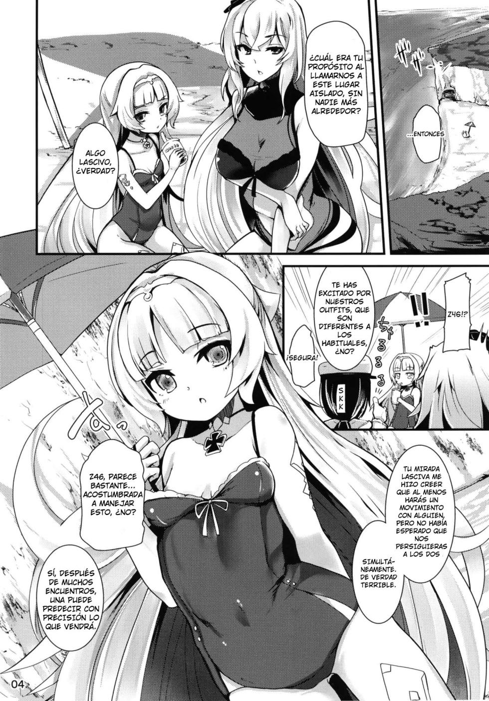 [Sanzoku no Uta (Takara Akihito)] Natsu no Nikupuni (Azur Lane) [Spanish] [Digital] - Page 3