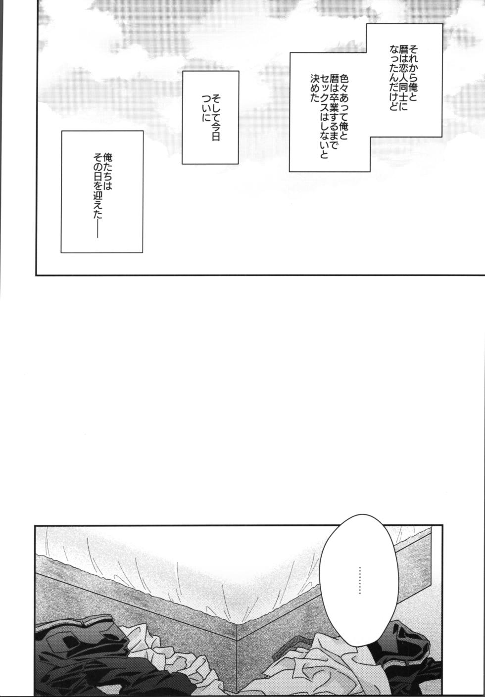 (OPEN THE GATE! 6) [Amakuchi Curry (Shimizu)] HOME SWEET HOME (SK8 The Infinity) - Page 3