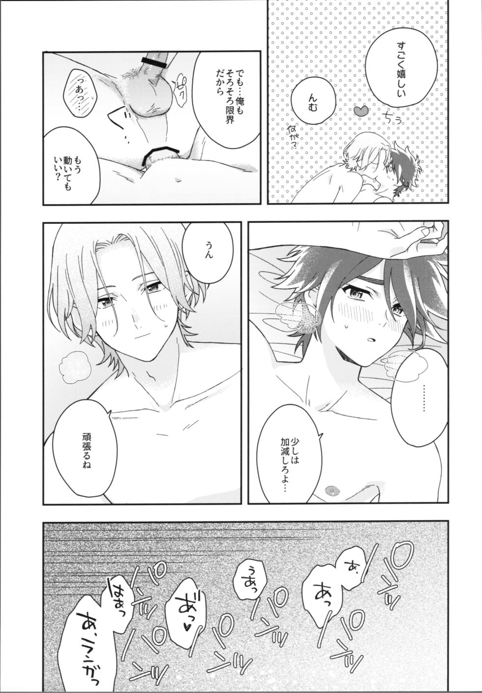 (OPEN THE GATE! 6) [Amakuchi Curry (Shimizu)] HOME SWEET HOME (SK8 The Infinity) - Page 14