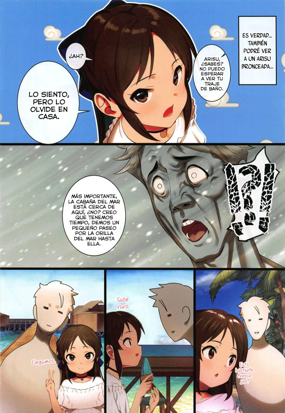 (C96) [Pettan Doujou (PettanP)] Arisu to Issho no Natsuyasumi (THE IDOLM@STER CINDERELLA GIRLS) [Spanish] [Lolbooru Scan] - Page 3