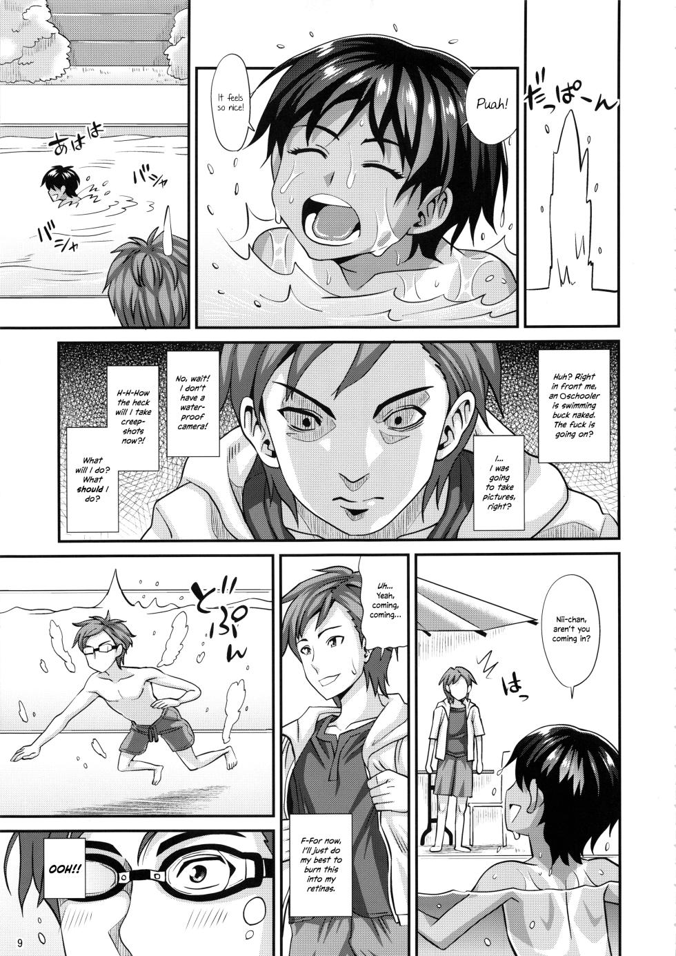 (COMIC1☆13) [Futanarun (Kurenai Yuuji)] Pool de Asobou [English] [LIQUIDPANT] - Page 8