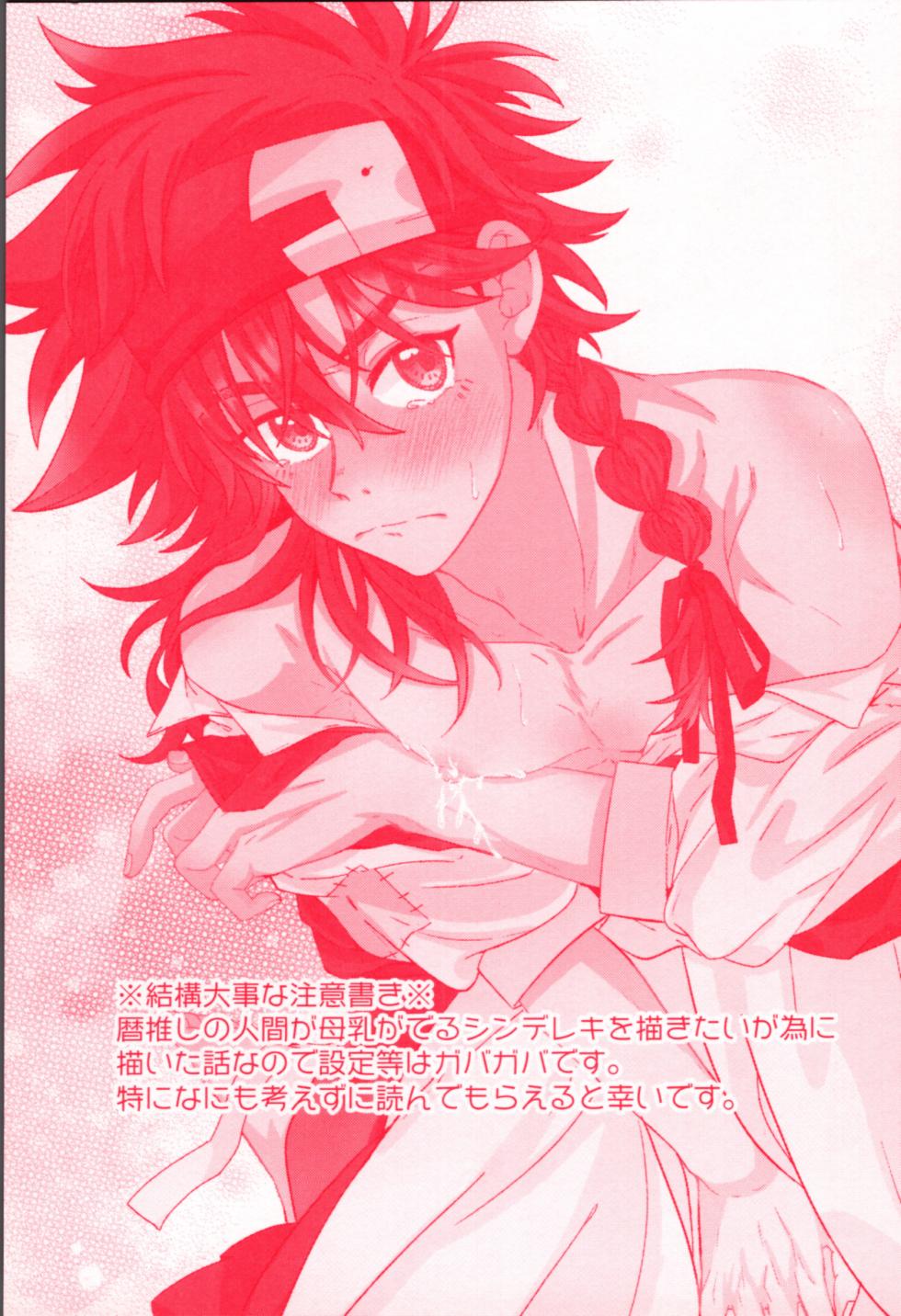 (OPEN THE GATE! 7) [Kaitei Saien (Midori)] Chi chi nochi hare. (SK8 The Infinity) - Page 2