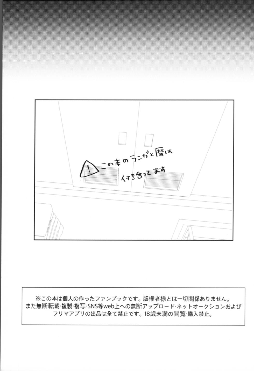 (Chou OPEN THE GATE 2023) [MOCHINOYA (Mizu)] Sense-saborimasu (SK8 The Infinity) - Page 2