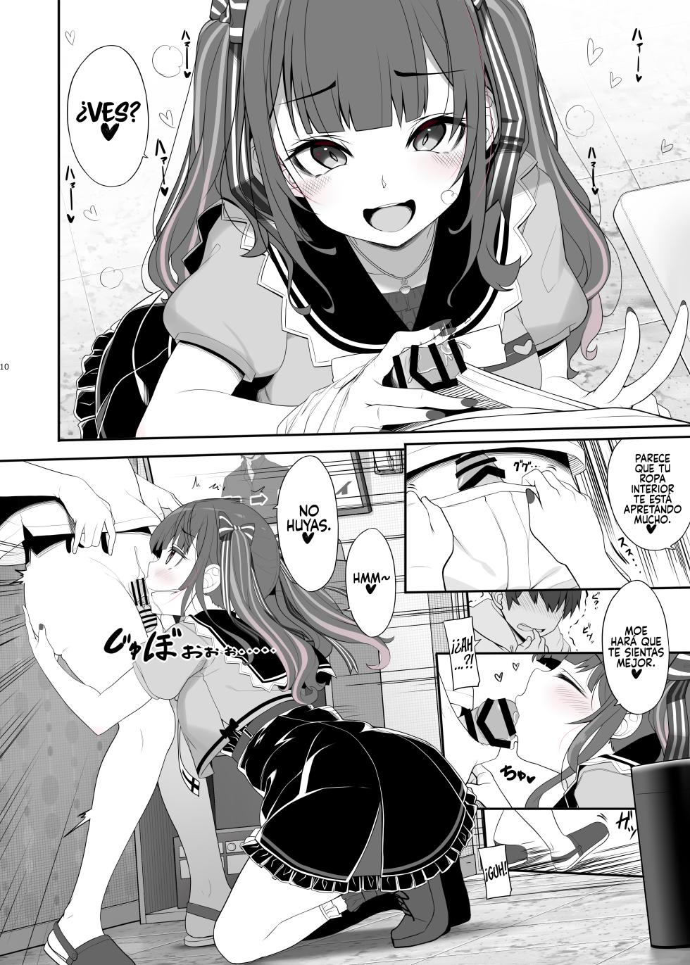 [Kirintei (Kirin Kakeru)] Jiraikei Joshi no Gyakunan Yodoushi Sex [Spanish] [Rakuen Translations] [Digital] - Page 10