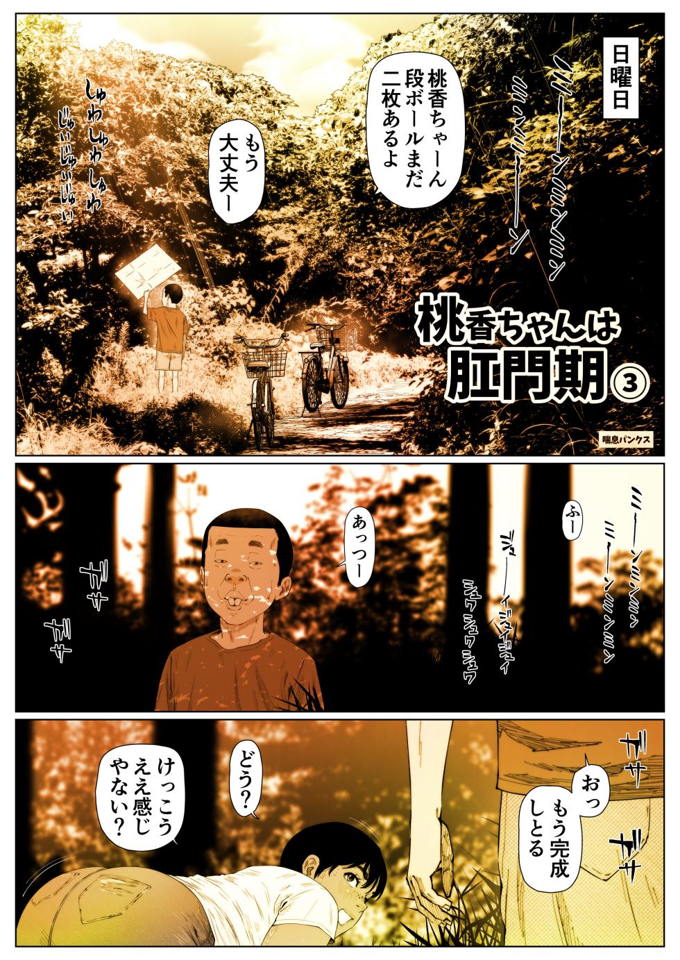 [Zensoku Punks] Momoka-chan wa Koumonki 3 - Page 1