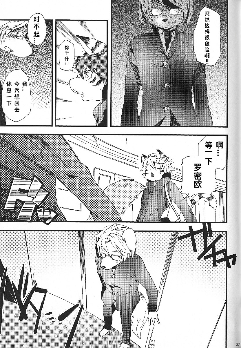 (C81) [Dogear (Inumimi Moeta)] Train Train 1 [Chinese][CYJ233个人汉化] - Page 36