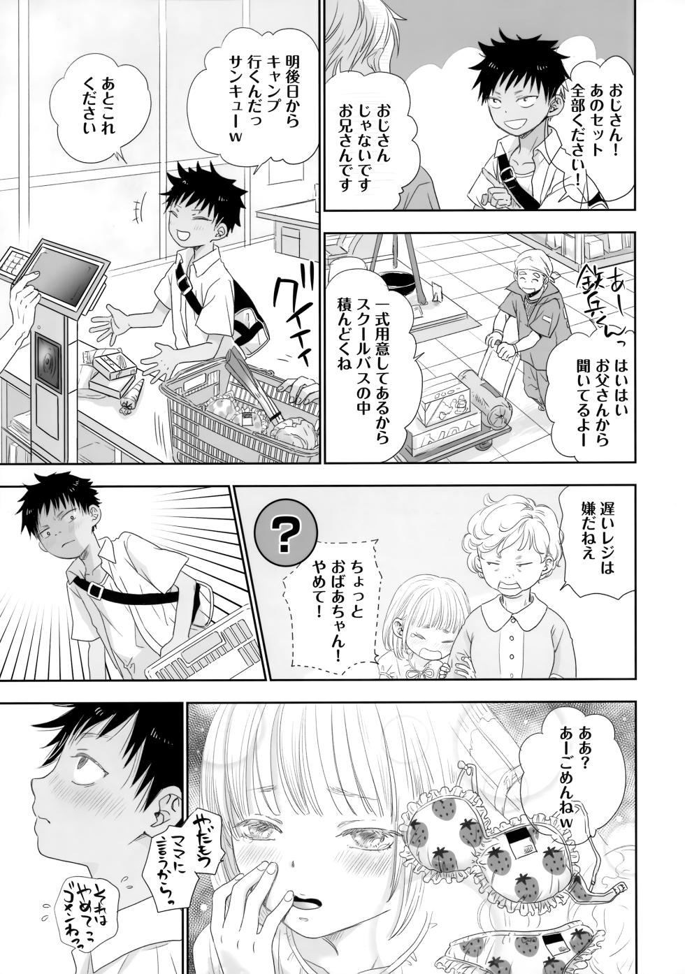 (C100) [YANCHA CLUB (DOUSAI)] Tonari no Oniisan wa… - Page 6