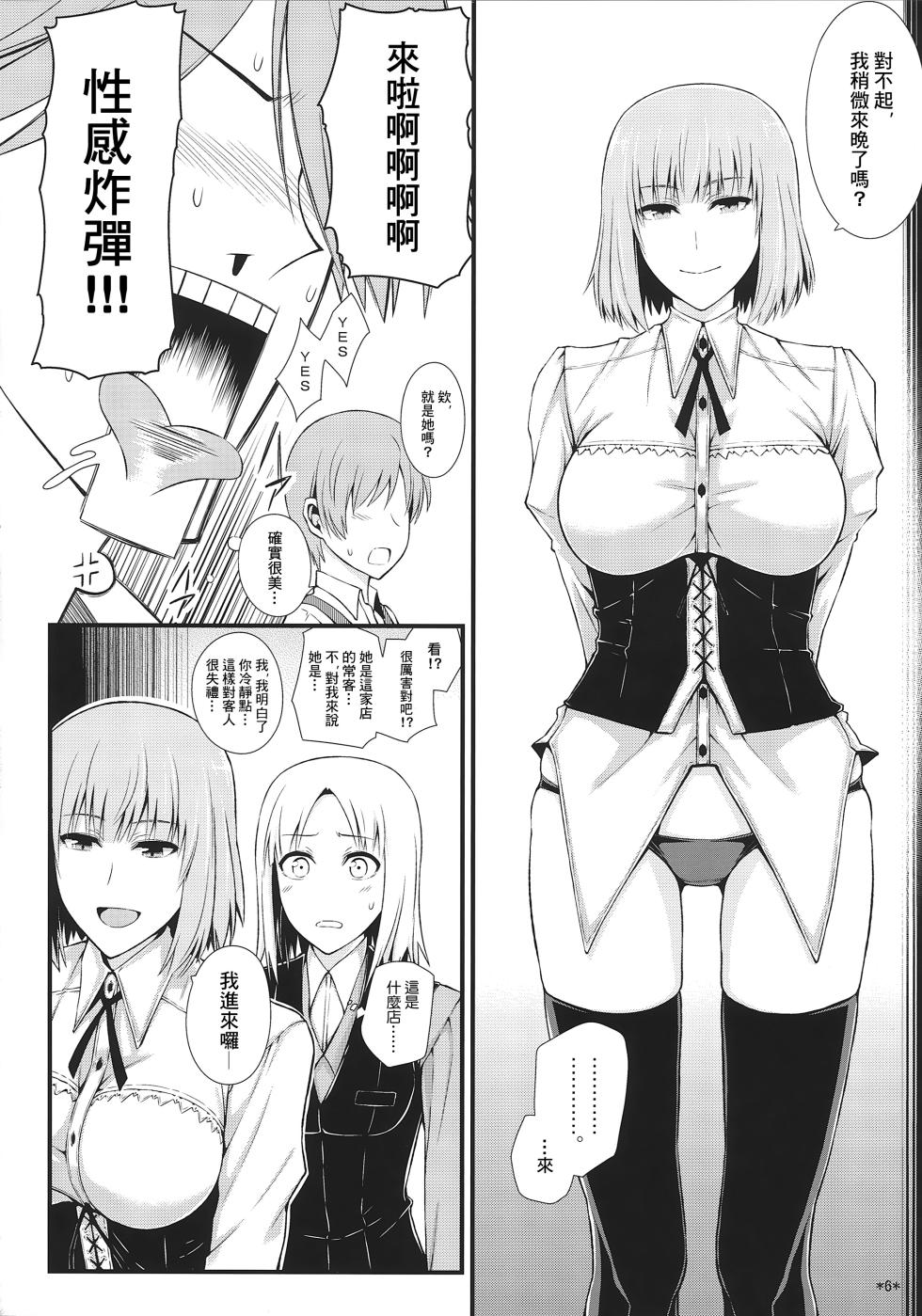 (C87) [Monmo Bokujou (Uron Rei)] KARLSLAND SYNDROME 4 (Strike Witches) [Chinese] [個人翻譯] - Page 8