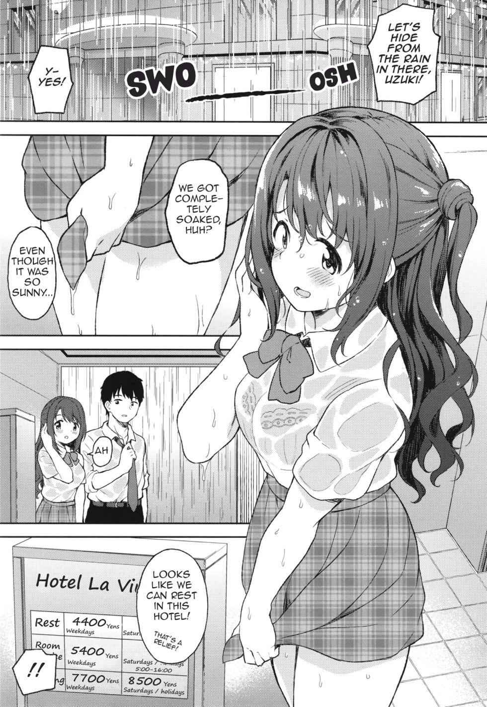 Hidding from the rain in a love hotel with Uzuki - Page 2
