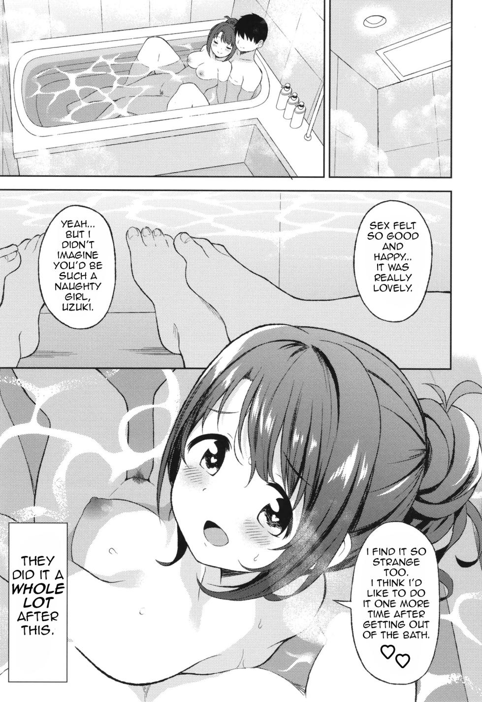 Hidding from the rain in a love hotel with Uzuki - Page 24