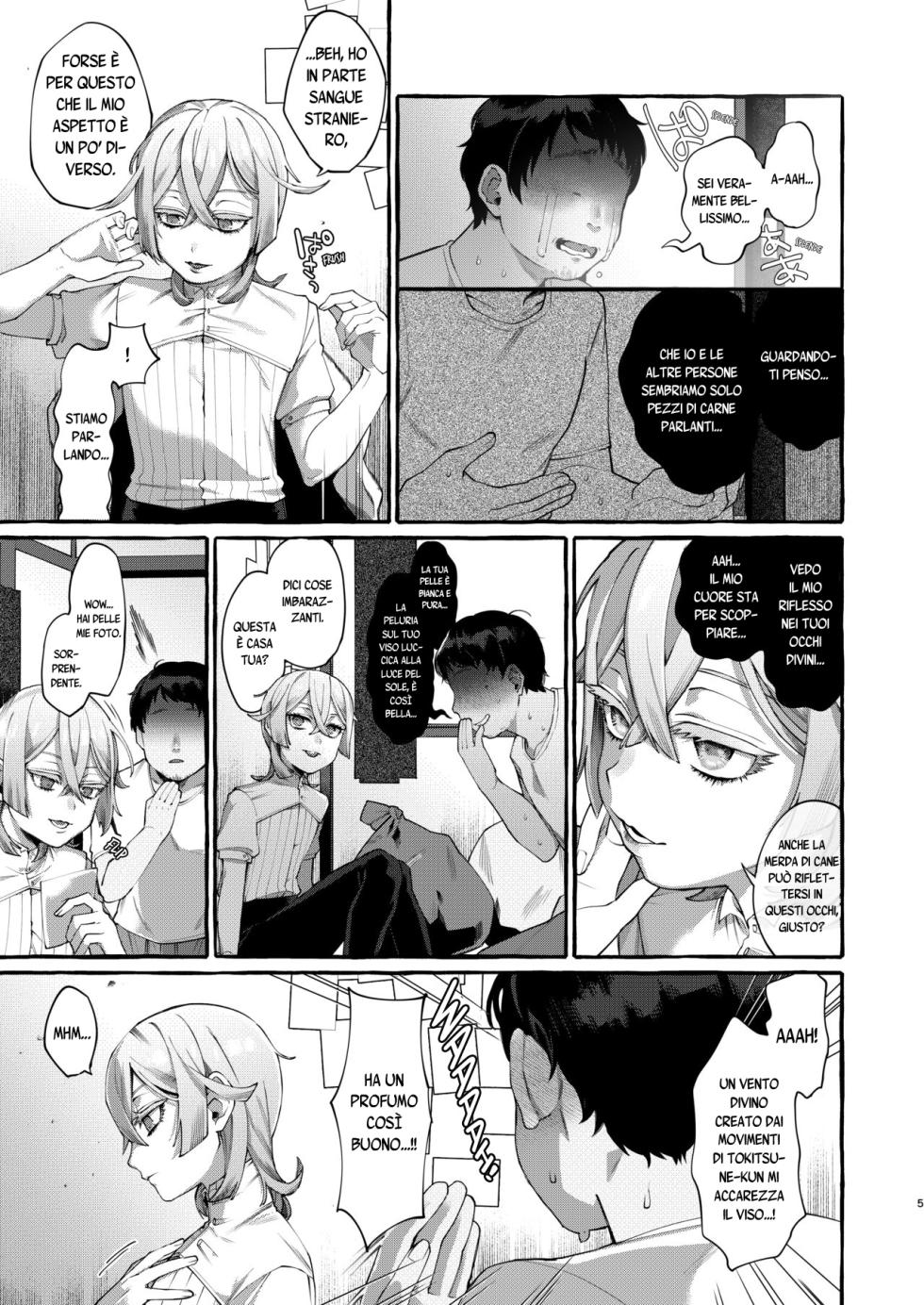 [Totemo Zako (Sugoku Zako)] Kare wa Boku no Kami-sama de aru. [ITA]{Traduzioni Voraci} - Page 6