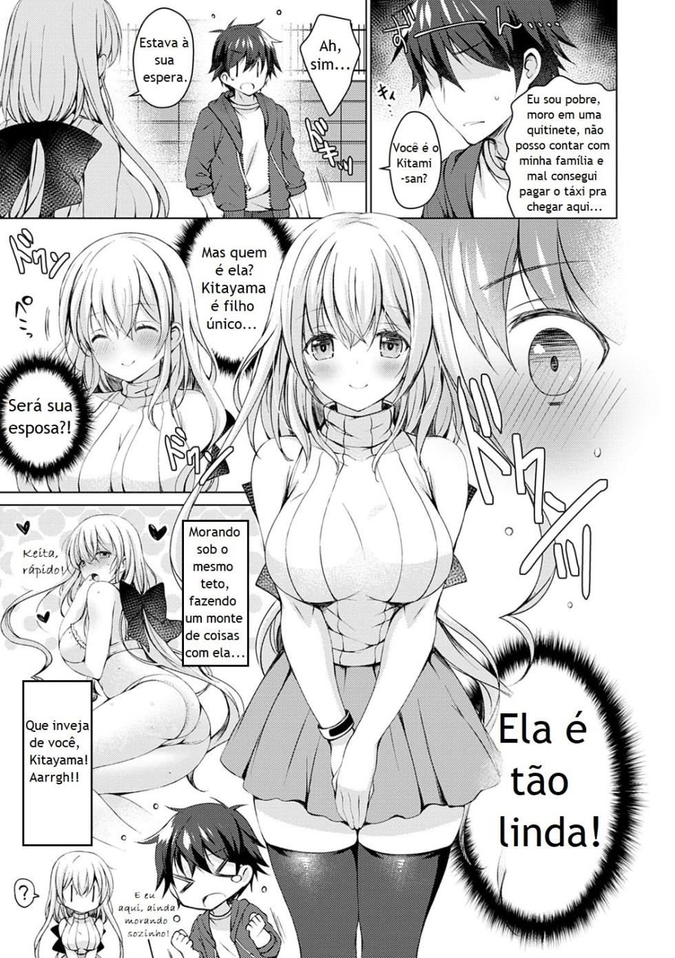 [vanilla] Android no Watashi ni Nenryou Hokyuu shite Kudasai [Digital] [Portuguese - BR] - Chapter 1-2 - Page 9