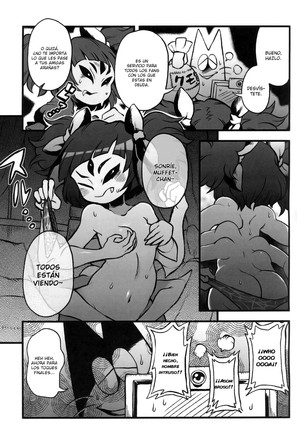 (Minna no Ketsui 2) [Magnitude 711 (Oasis)] Mayonaka no Muffet Live | Midnight Muffet Live (Undertale) [Spanish][TheApofVerse] - Page 12