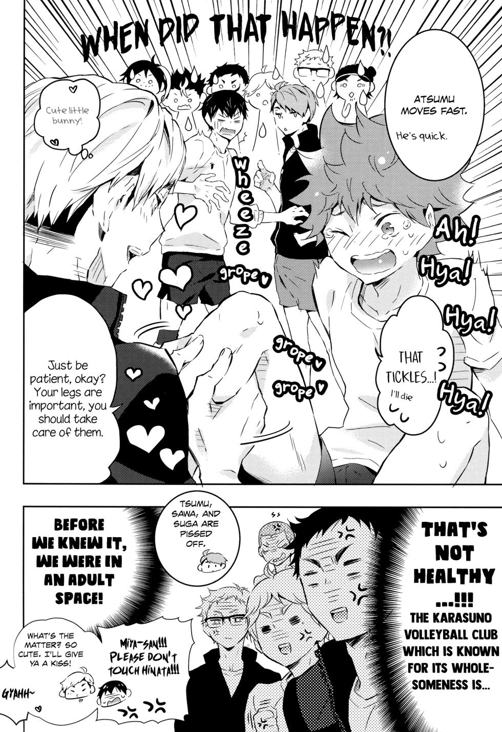 [Cupi (Petit 1 Gou, Petit 2 Gou)] Koi to Suiminyoku wa Kyouzon Dekinai | Love and Sleep Cannot Coexist (Haikyuu!!) [English] - Page 28