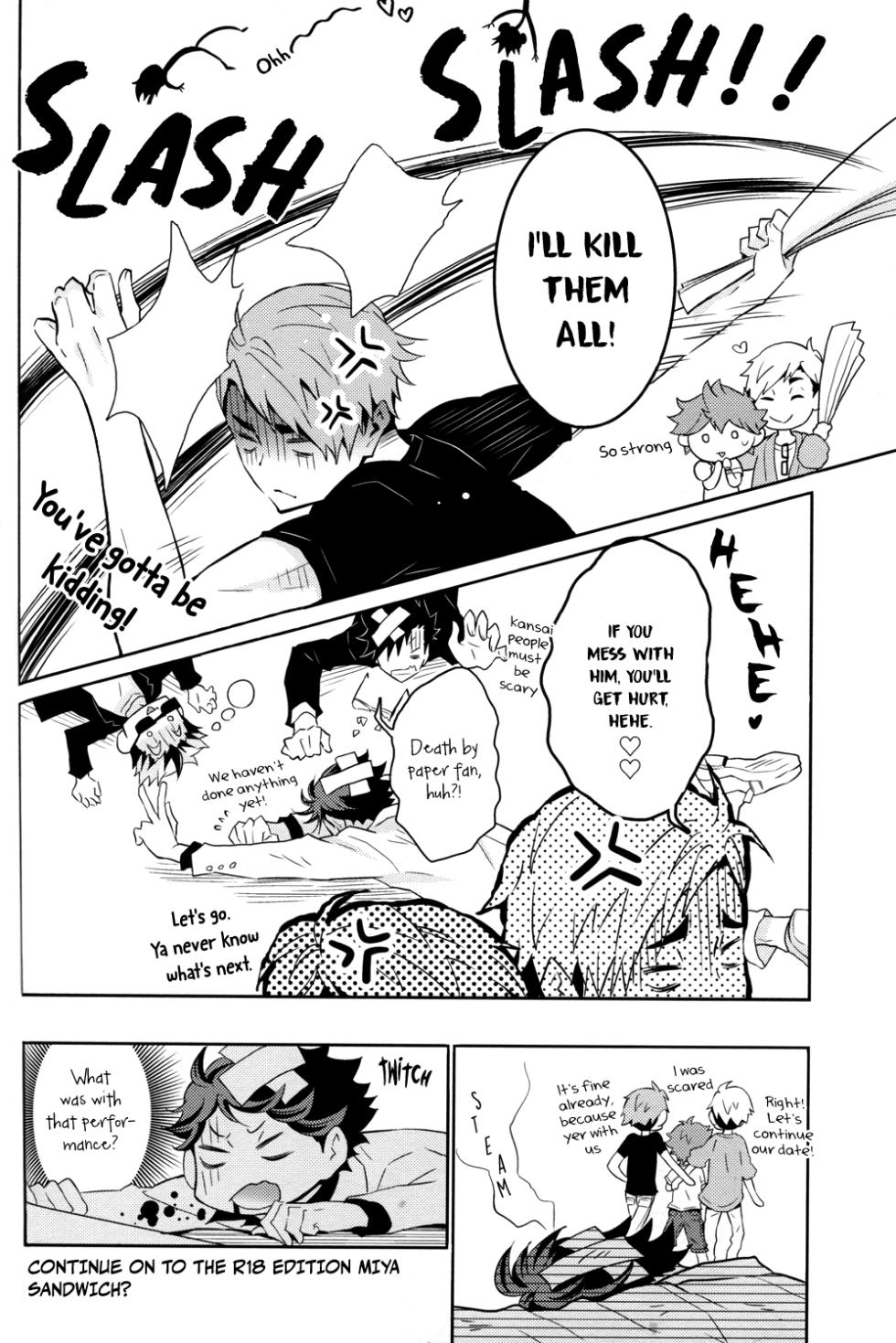 [Cupi (Petit 1 Gou, Petit 2 Gou)] Futago Kareshi! | Twin Boyfriends (Haikyuu!!) [English] - Page 22