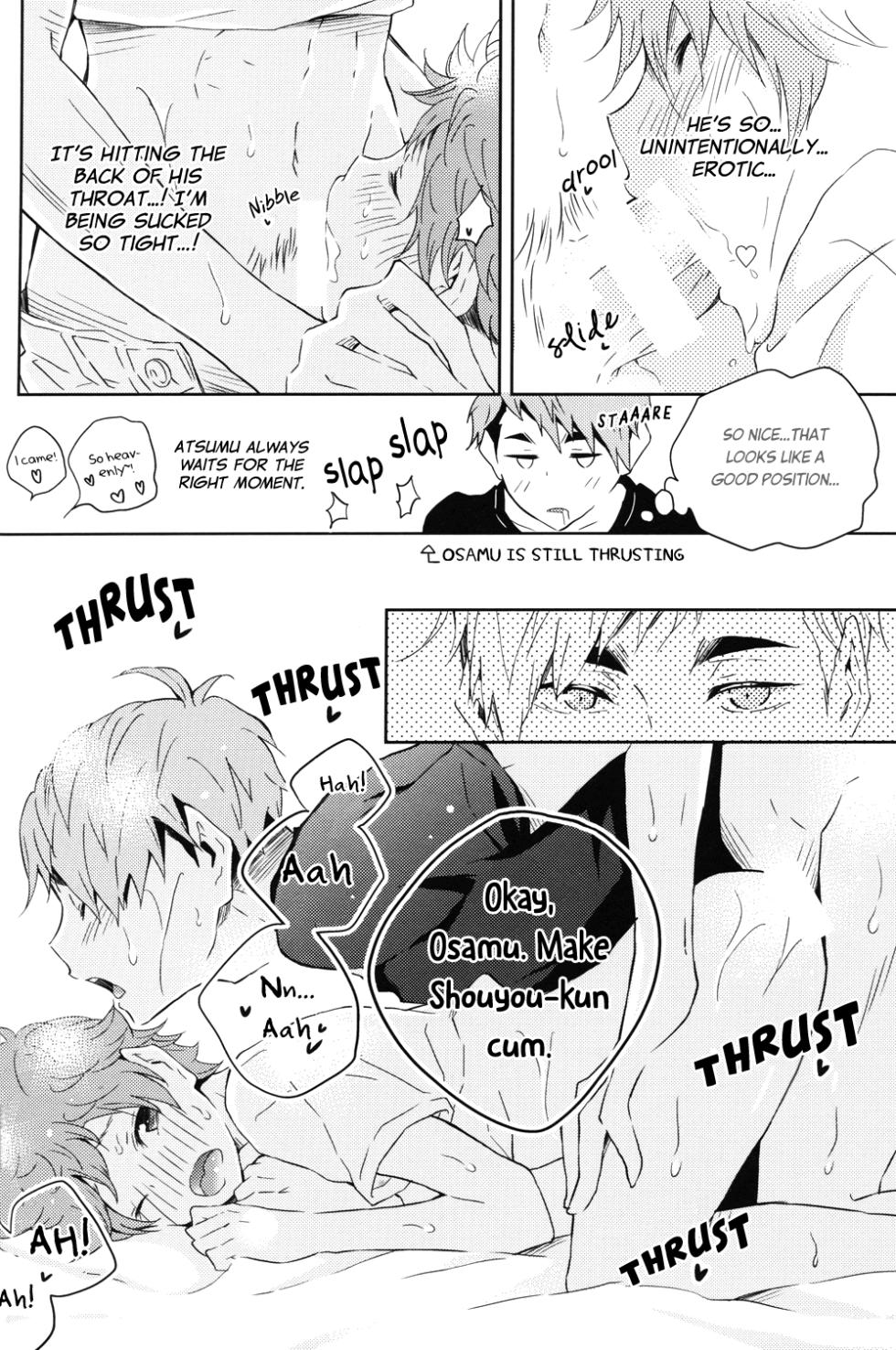 [Cupi (Petit 1 Gou, Petit 2 Gou)] Futago Kareshi! | Twin Boyfriends (Haikyuu!!) [English] - Page 26