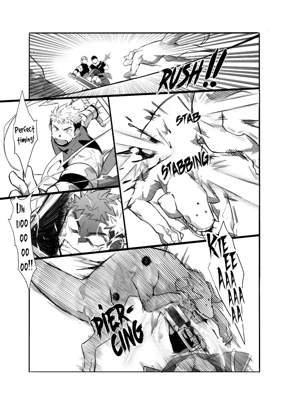 [Mitsuwa Building (G◎NDOM)] Bros. in Heat (Otoko Matsuri Vol. 15) [English] [Uncensored] - Page 8