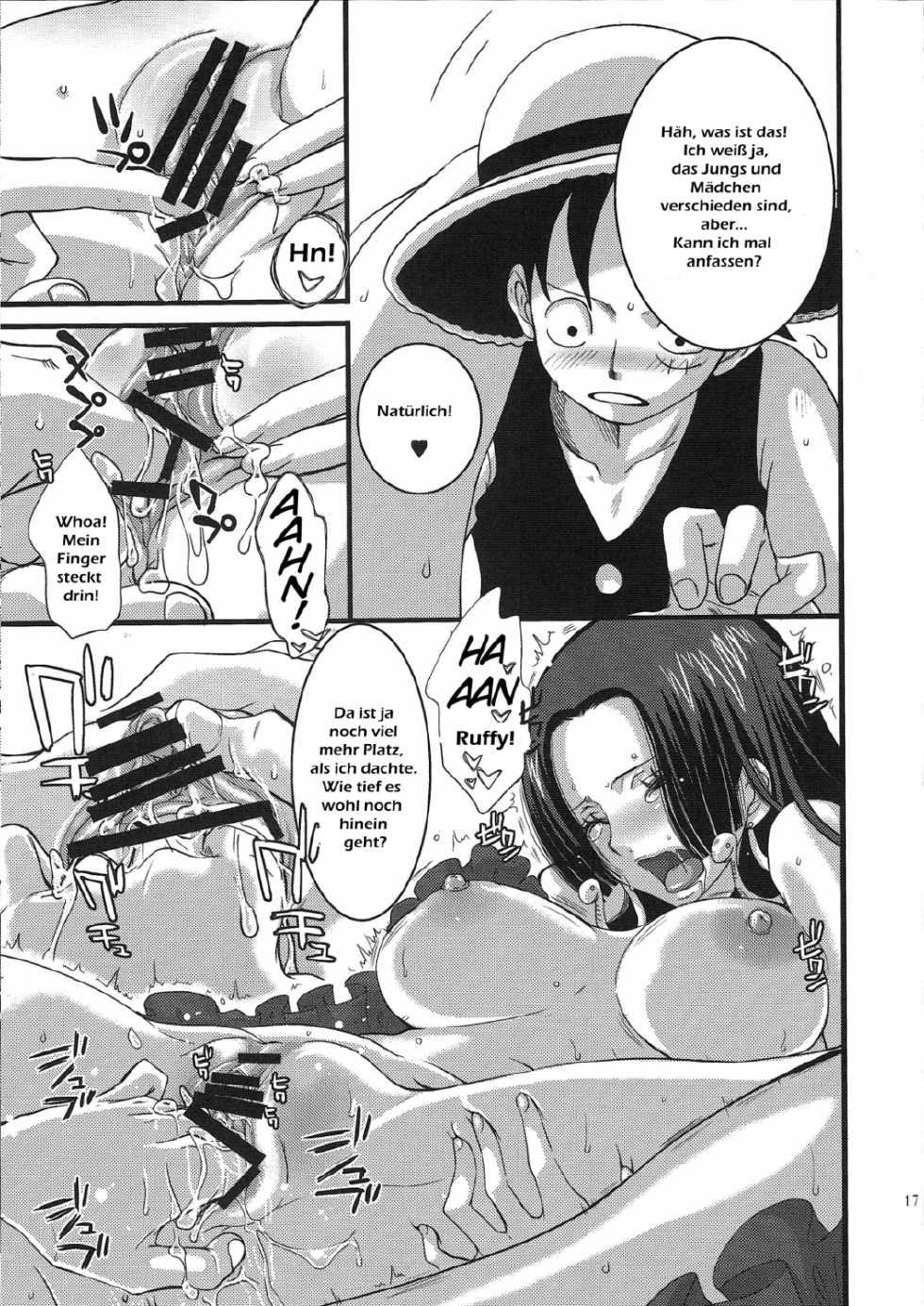 (C76) [Queen Of VANILLA (Tigusa Suzume)] LOVE SCAT (One Piece) [German] [SchmidtSST] - Page 17