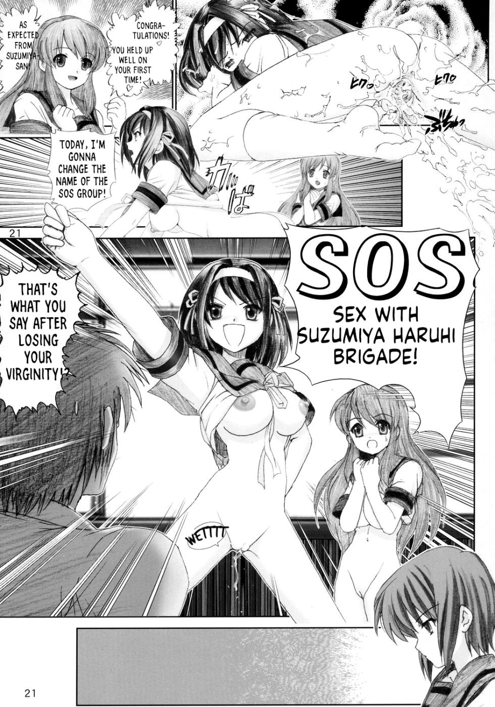 [Raijinkai (Haruki Genia)] Migurui 2 (The Melancholy of Haruhi Suzumiya) [English re-translated & uncensored] - Page 20