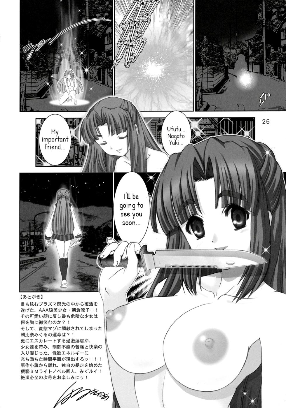 [Raijinkai (Haruki Genia)] Migurui 5 (The Melancholy of Haruhi Suzumiya) - Page 25