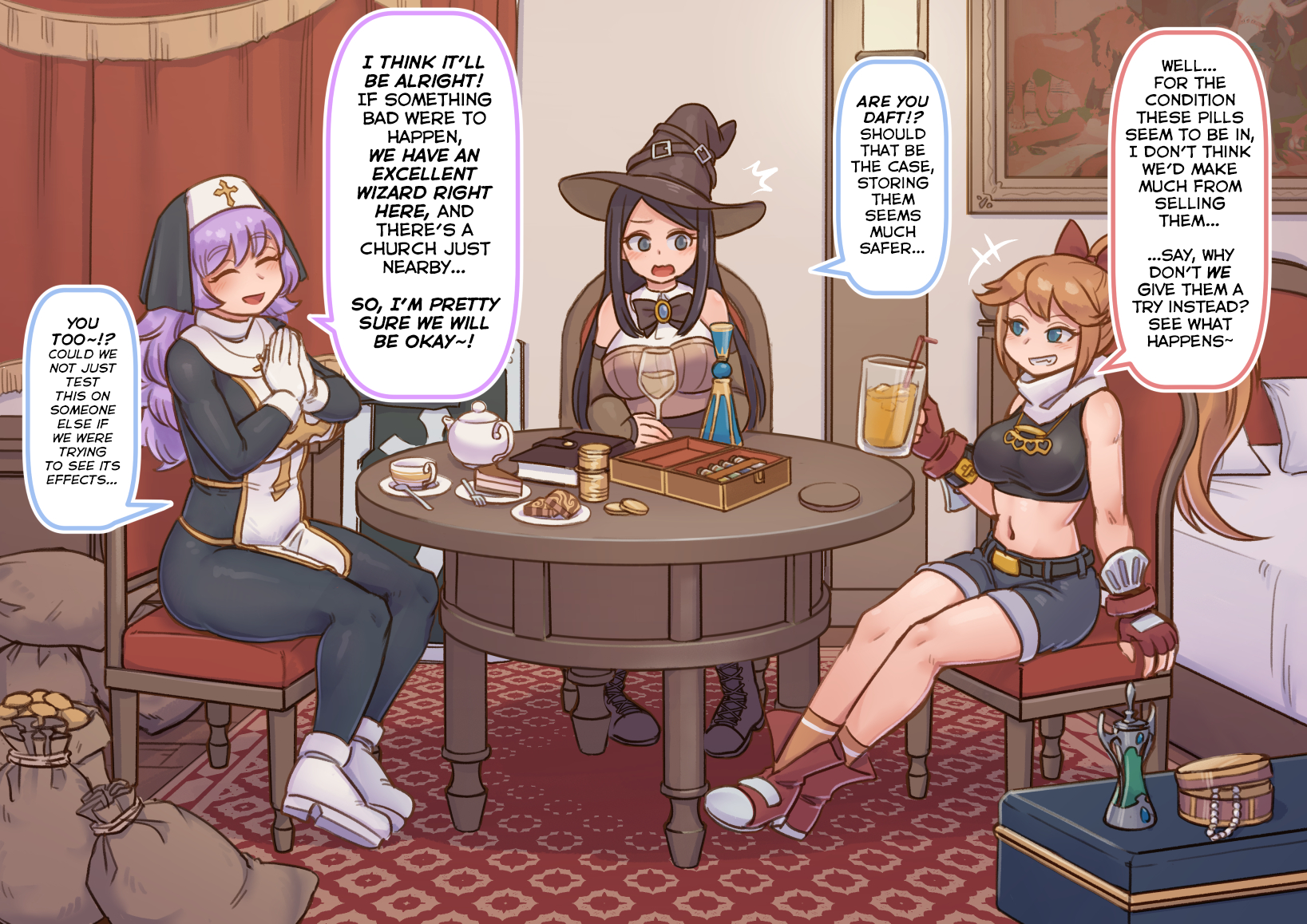 [Mokushi] Enquete de Henshingo no Design ga Kawaru! | Transformation Medication [English] - Page 4