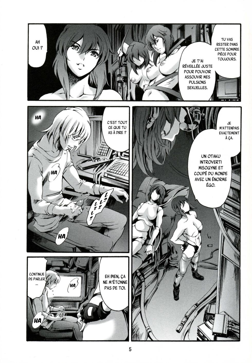 (C73) [Mesu Gorilla. (Tuna Empire)] Derenuki Vol. 1 (Ghost In The Shell) [French] {SAXtrad} [Decensored] - Page 6