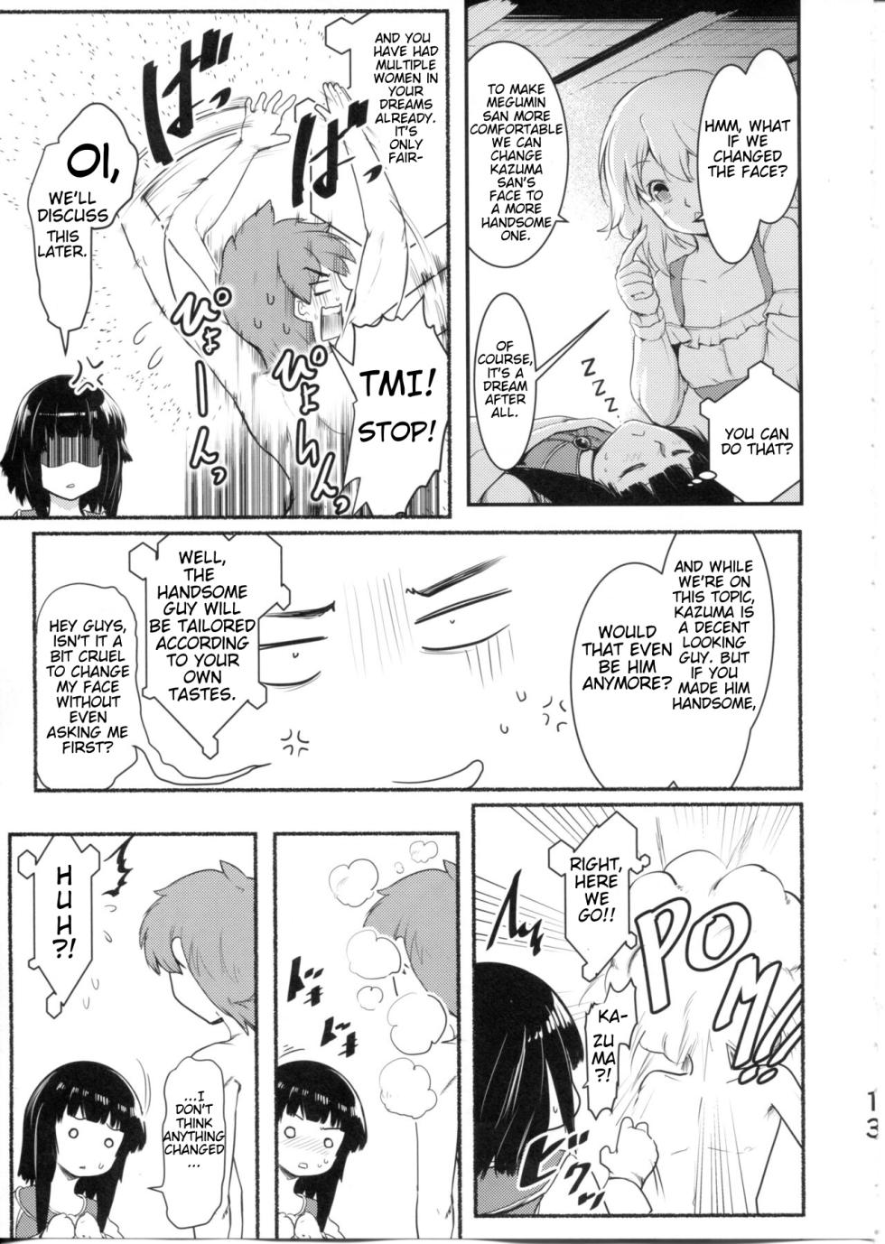 (C99) [JASmon (JAS)] Meguicha 6 (Kono Subarashii Sekai ni Syukufuku o!) [English] - Page 13