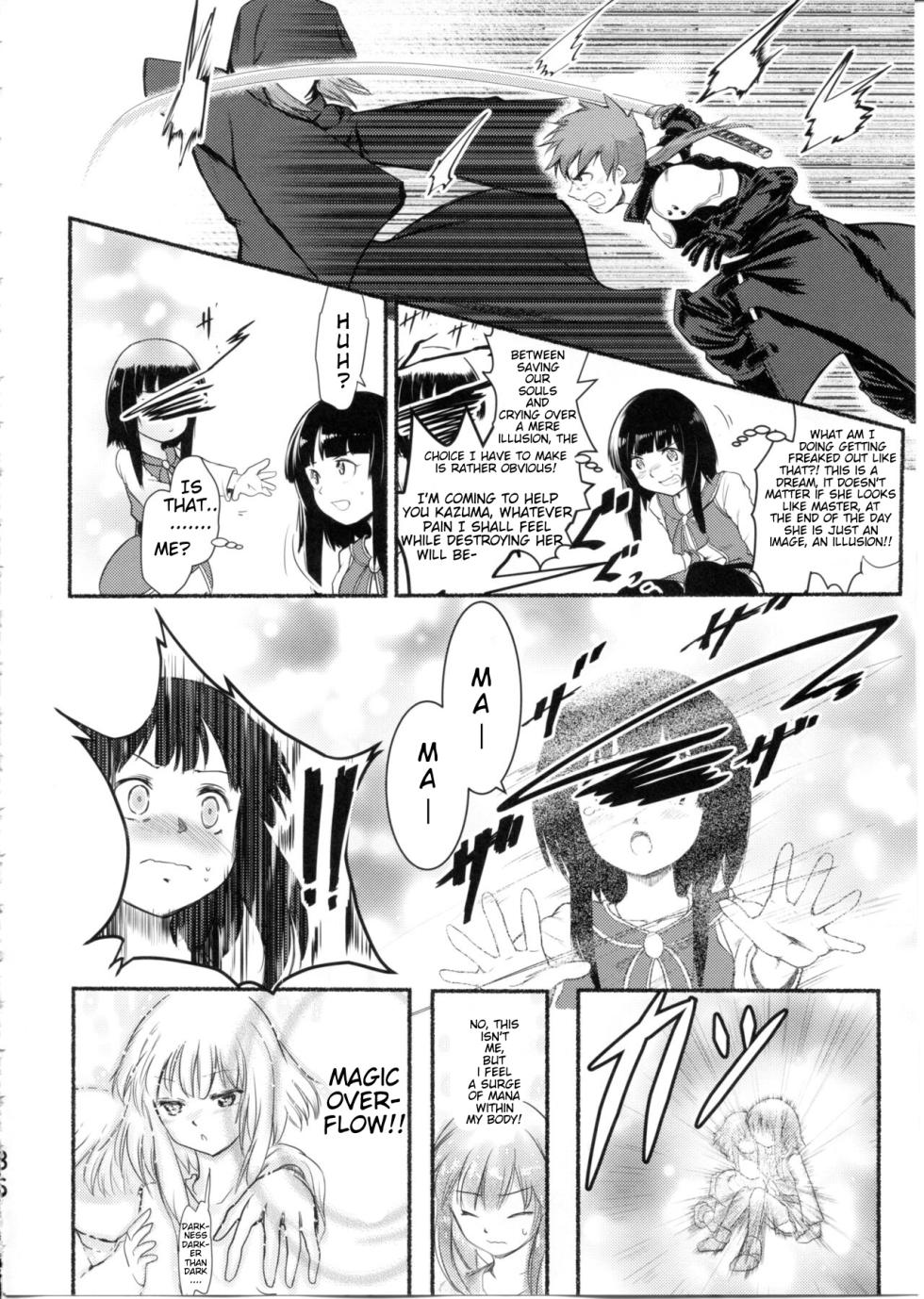 (C99) [JASmon (JAS)] Meguicha 6 (Kono Subarashii Sekai ni Syukufuku o!) [English] - Page 36