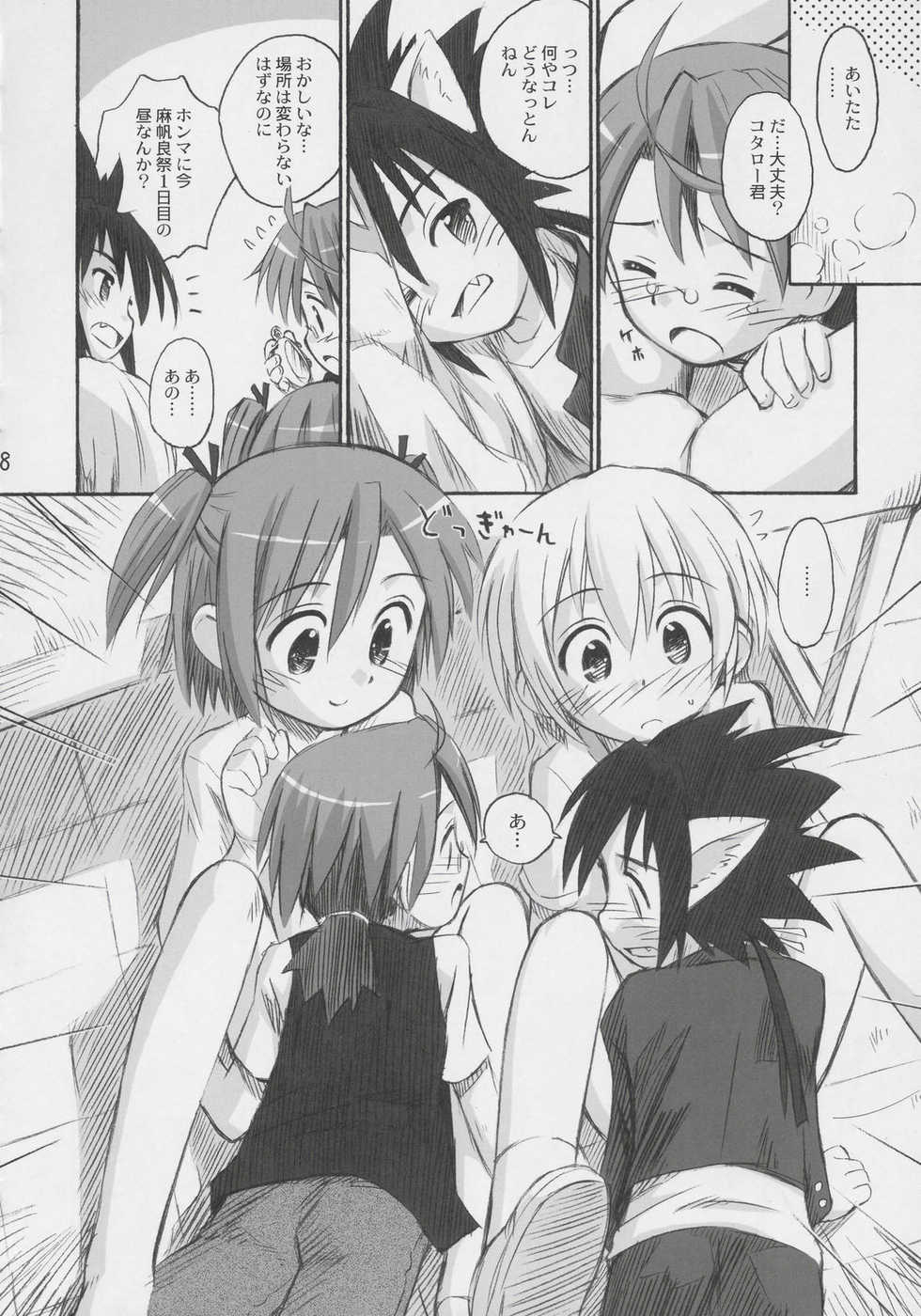 (C69) [Jido-Hikki (Kokekokko Coma)] Ho-kago wa Shintaisou! (Mahou Sensei Negima!) - Page 7