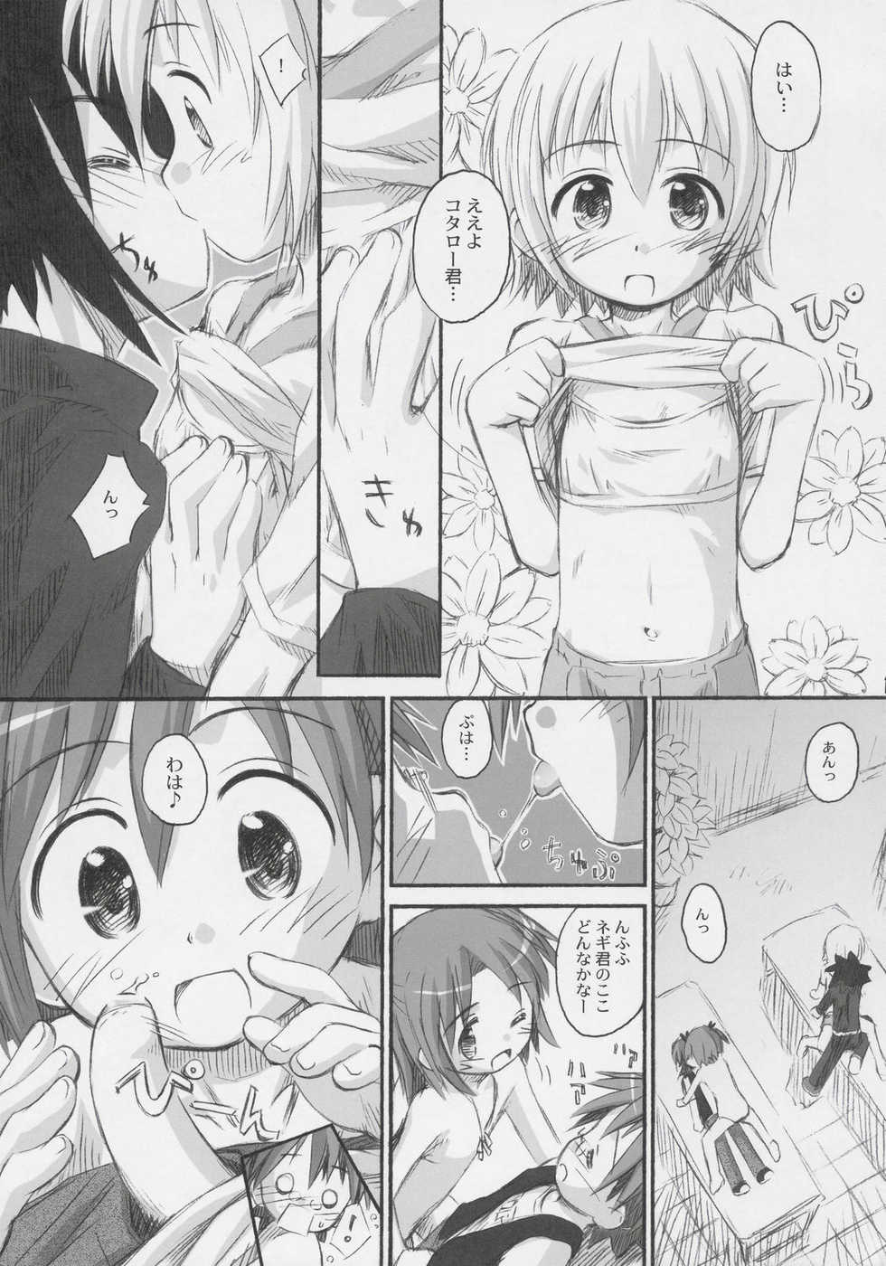(C69) [Jido-Hikki (Kokekokko Coma)] Ho-kago wa Shintaisou! (Mahou Sensei Negima!) - Page 12