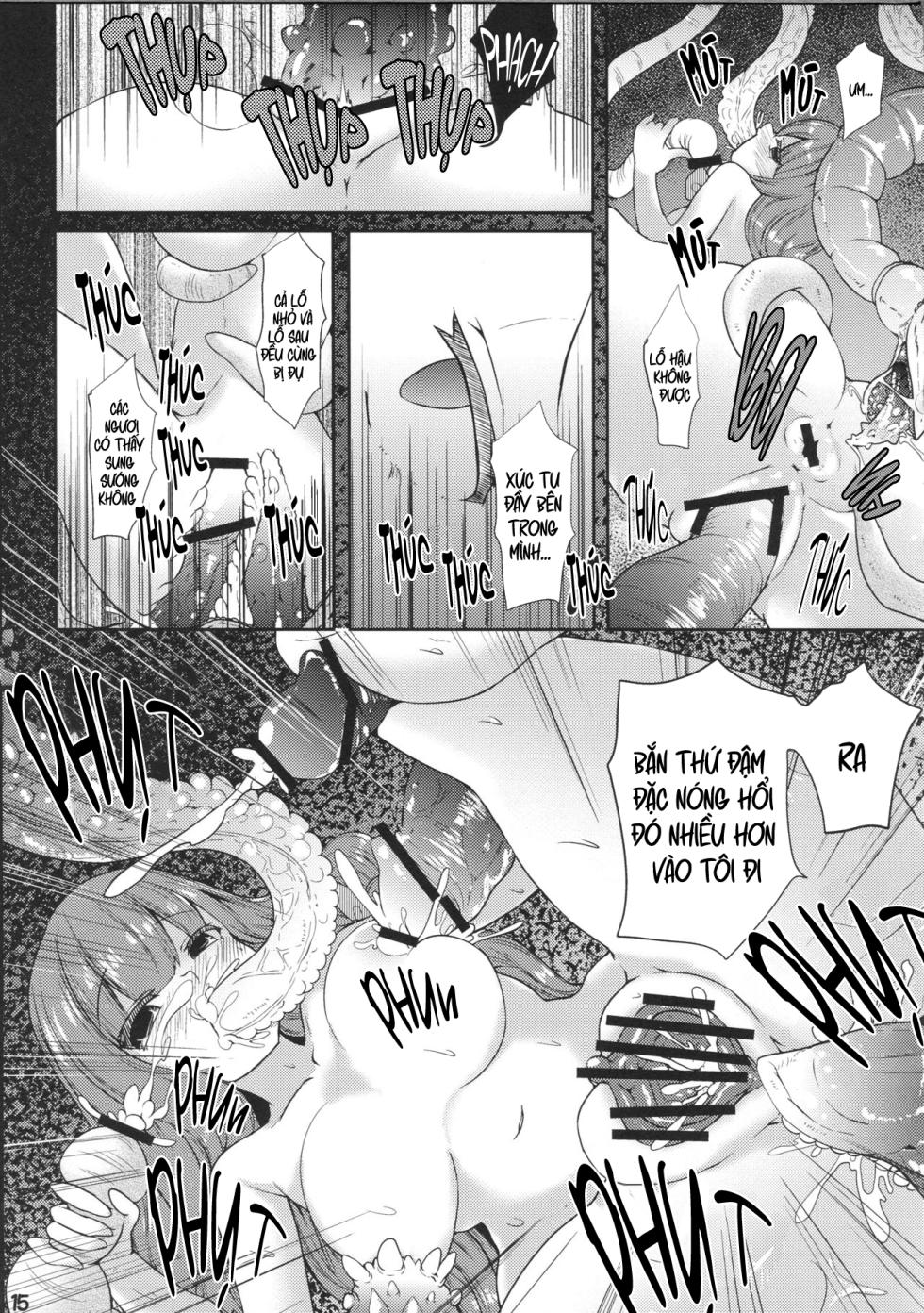(Reitaisai 10) [YuKi-IRo (Yukiusagi.)] Majokko Patchouli-tan Shizuku (Touhou Project) [Vietnamese] - Page 14