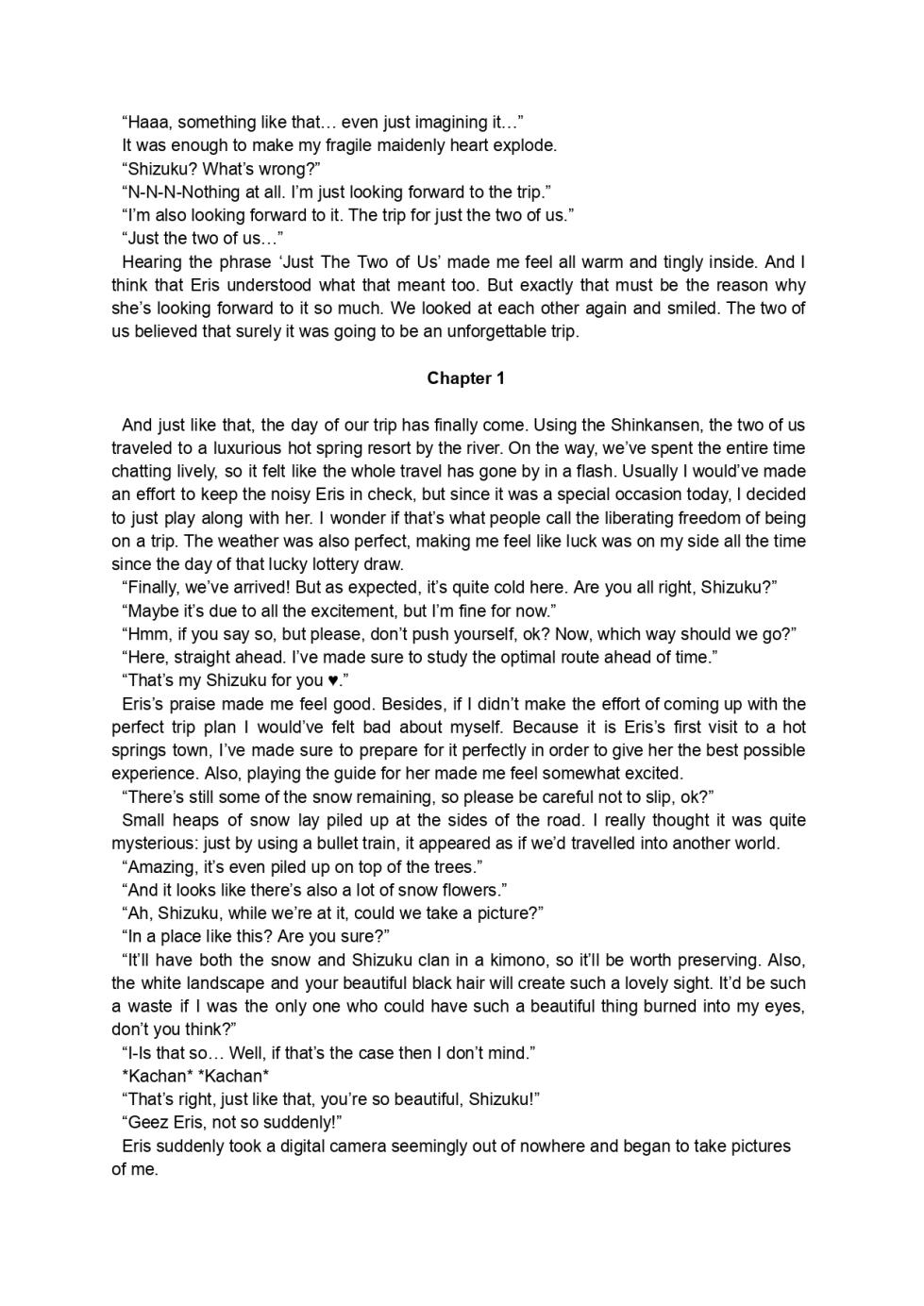 A Kiss For The Petals - Bathed in Warmth - Page 9