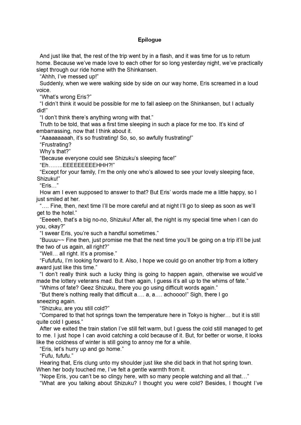 A Kiss For The Petals - Bathed in Warmth - Page 36