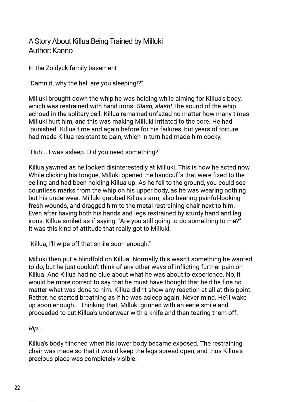 (C82) [Shounen Byoukan (Kanno Izuka)] Sannan ga Ecchi na Jouken Kyoubai ni Deru Ohanashi. | A Story About the Third Son Appearing on a Naughty Conditional Auction. (Hunter x Hunter) [English] {Chin²} - Page 21